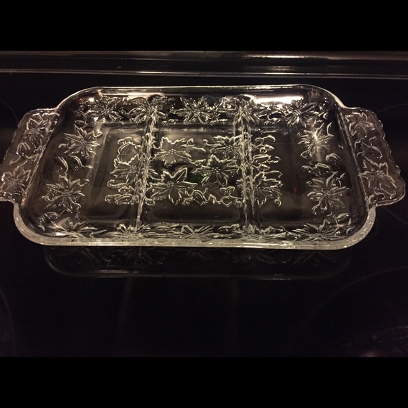 Princess house Fantasia 3-section dish